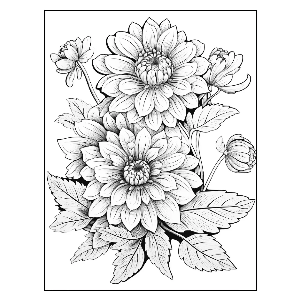 1 - Colorear FLORES - 57.webp