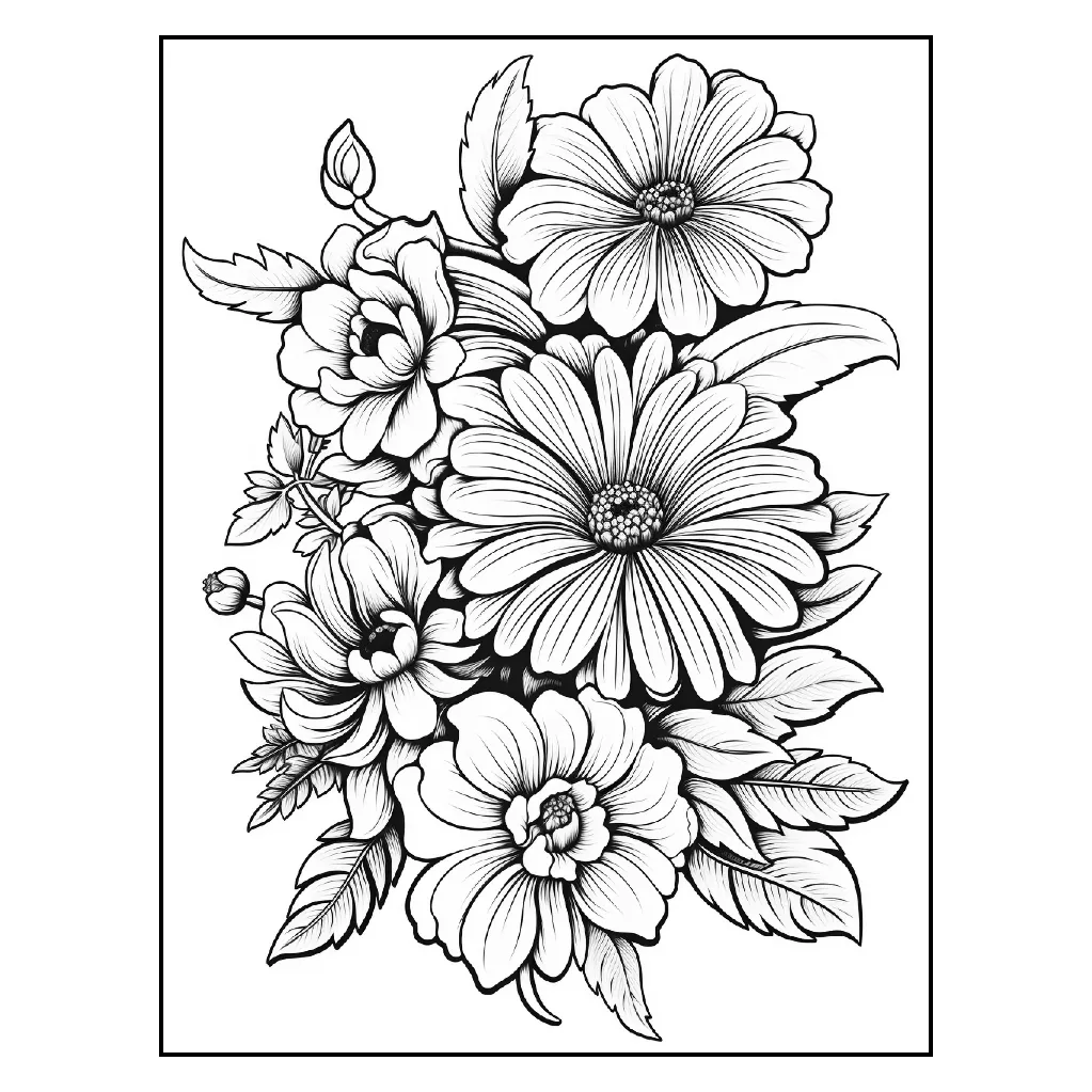1 - Colorear FLORES - 39.webp