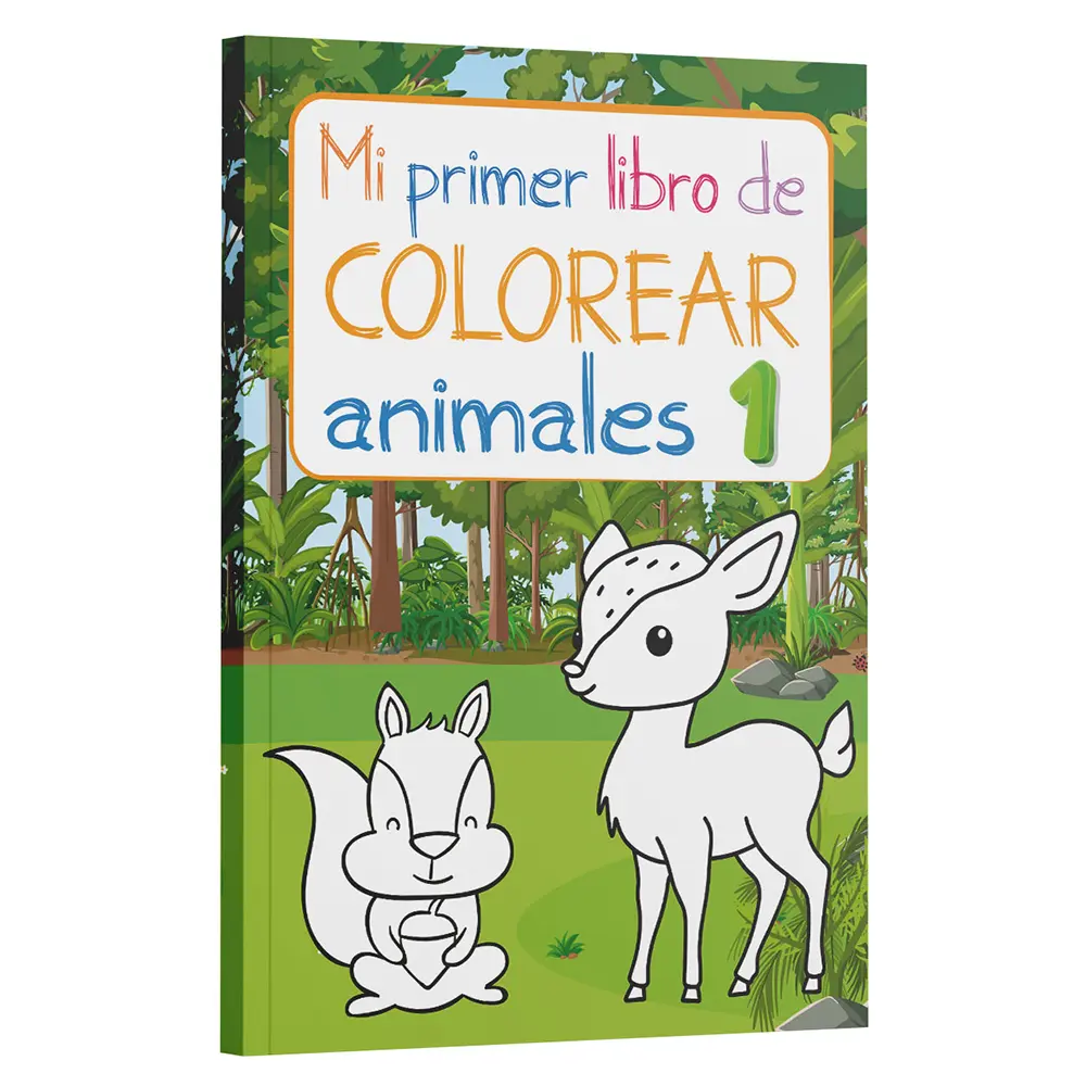 [B0C2RX8P9Z] Mi primer libro de colorear animales 1