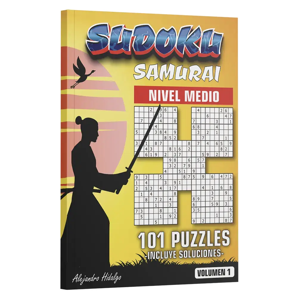 [B0BZFGS2J7] Sudoku Samurai | Medio | Volumen 1