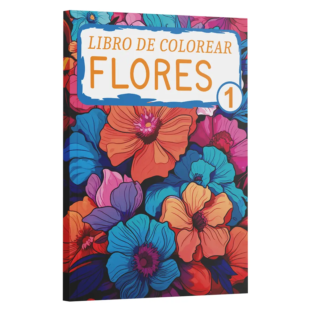 [B0CK3QDG6Z] Libro de Colorear Flores 1