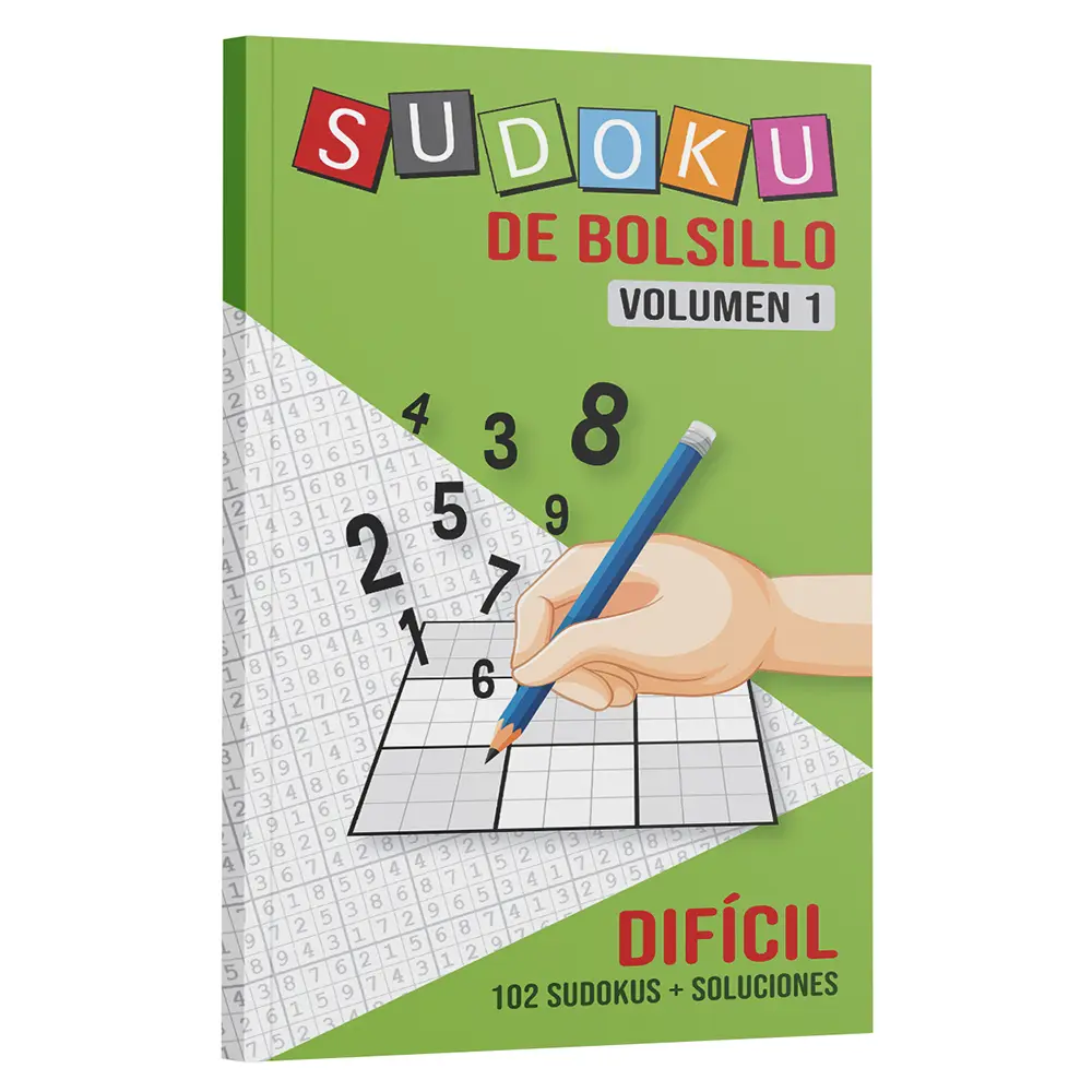 [B0C47RGDBY] Sudoku de Bolsillo | Difícil | Volumen 1