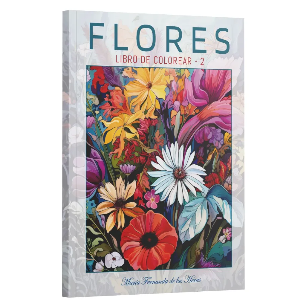 [B0DBLMJPTQ] FLORES | Libro de Colorear 2