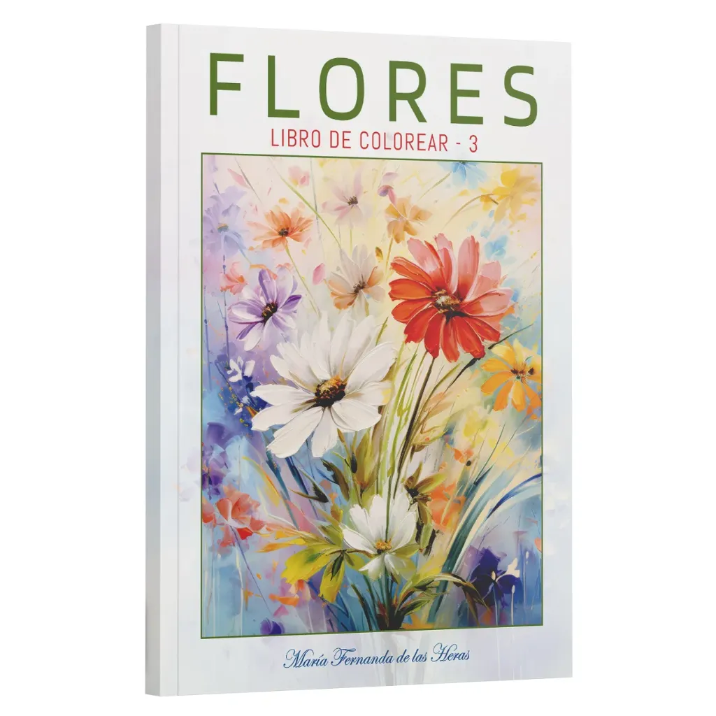 FLORES | Libro de Colorear 3
