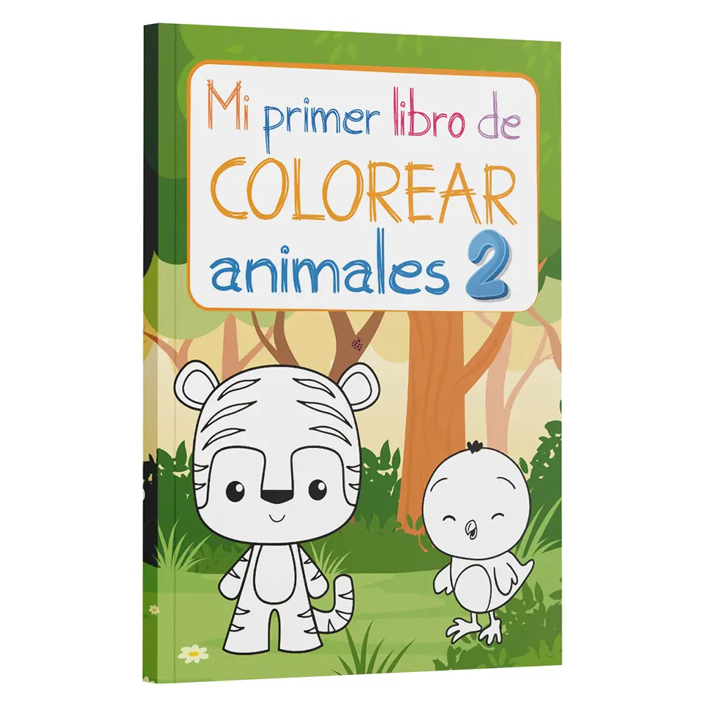 [B0C2SDCQCK] Mi primer libro de colorear animales 2