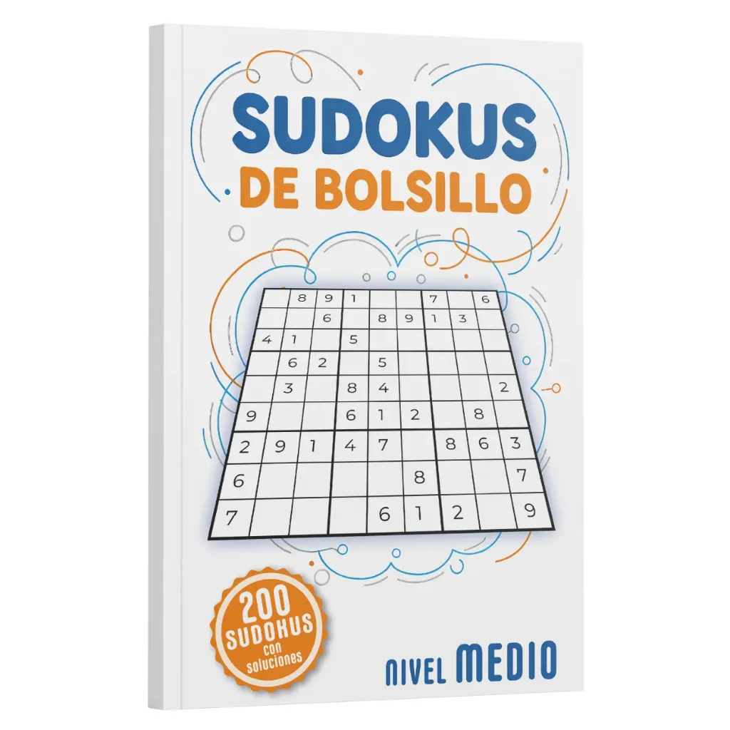 [B0G77SNSSY] Sudoku de Bolsillo | Medio | Volumen 2